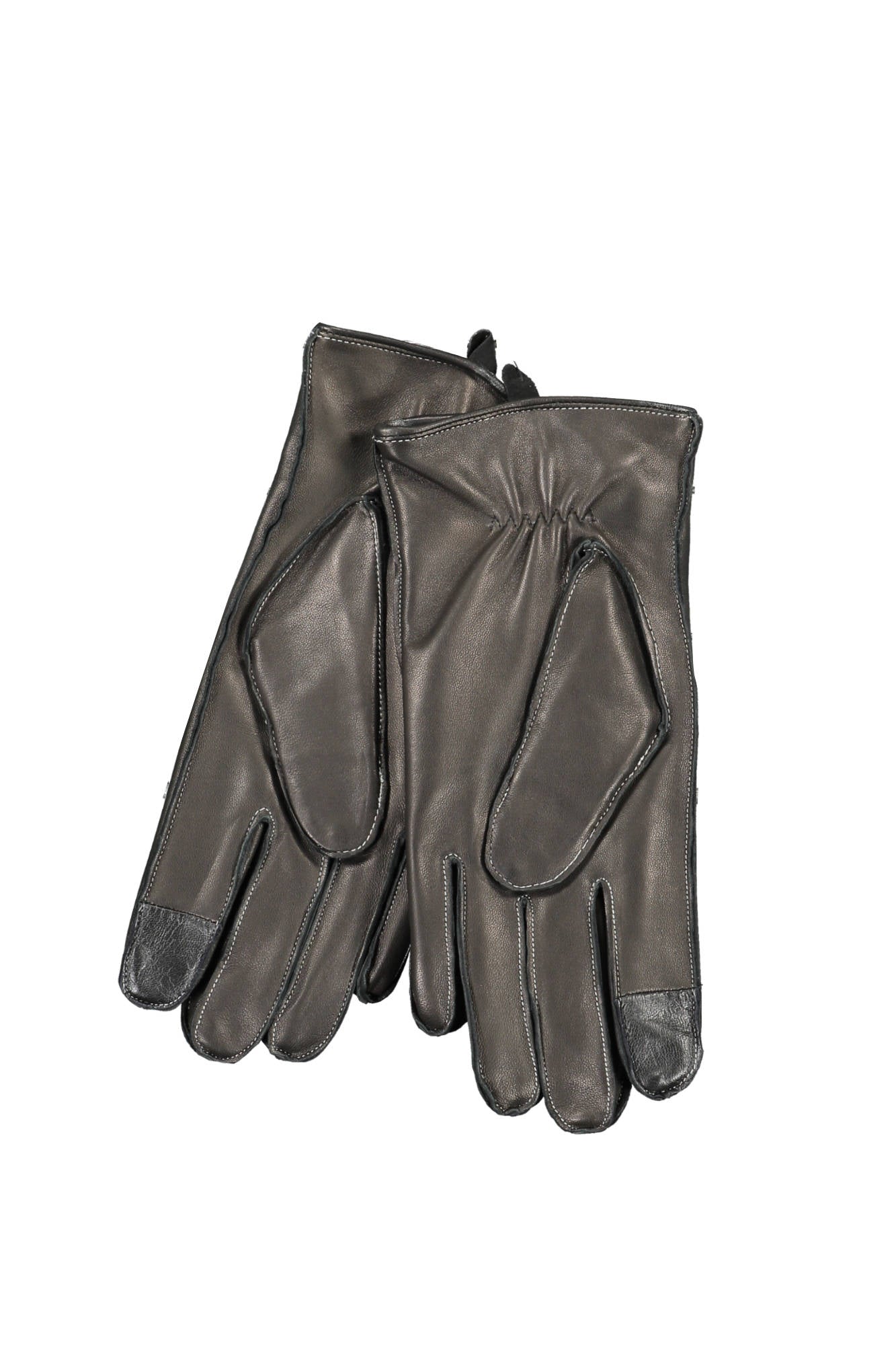 CALVIN KLEIN MEN'S BLACK GLOVES-1