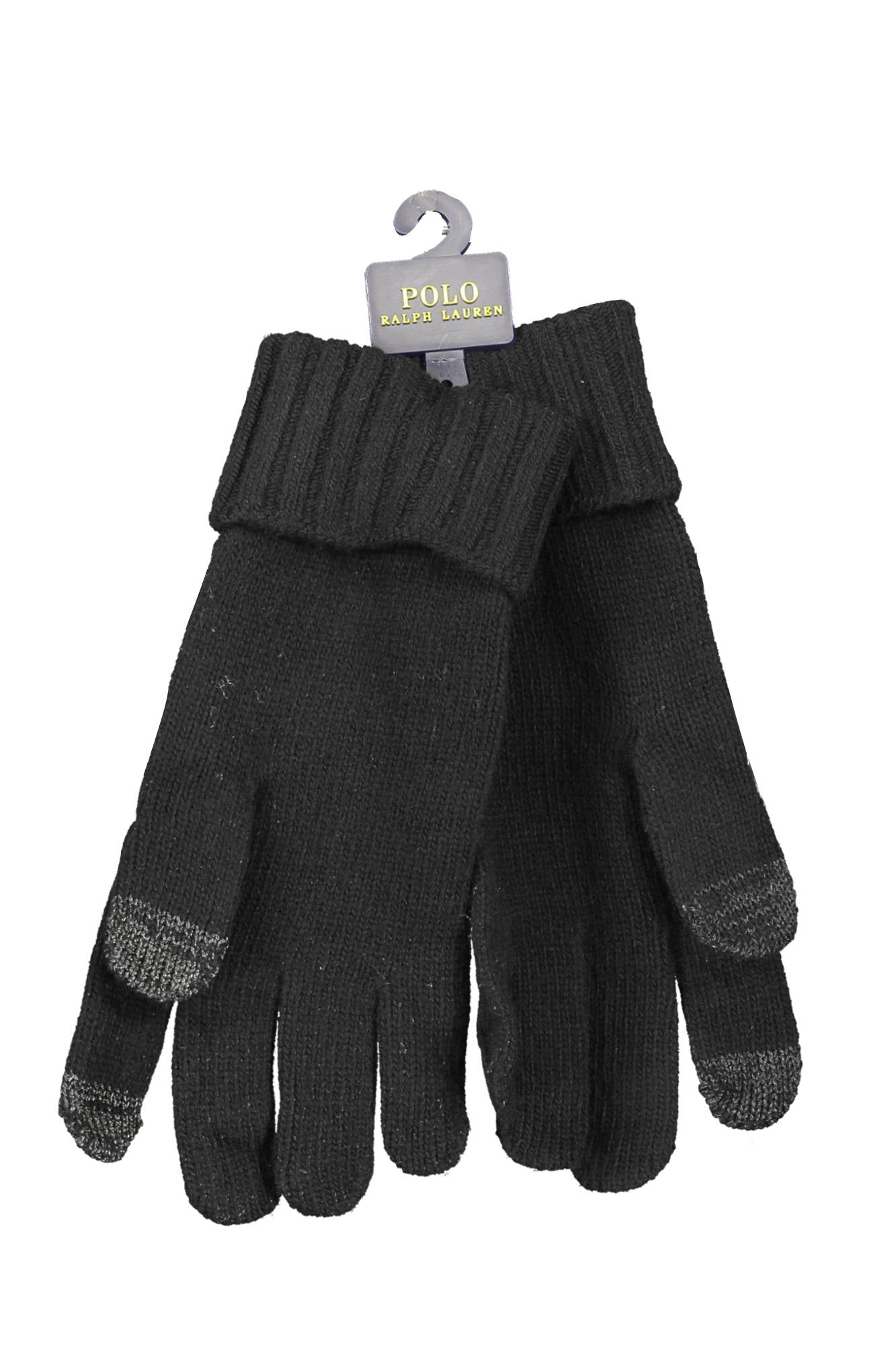 RALPH LAUREN MEN'S BLACK GLOVES-1